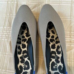 Woman Rothy Portobello 8 - Tan Slip on Shoe